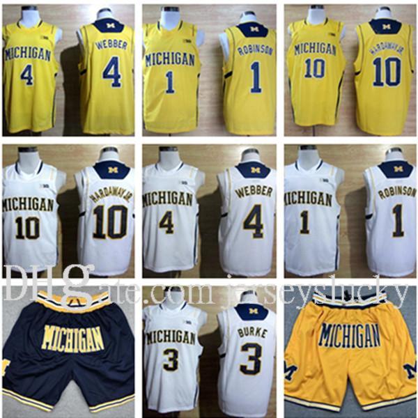 College Michigan Wolverines Basketball JerseysTim Hardaway Jr 3 Trey Burke Chirs Webber 1 Glenn Robinson III Jersey 41 Glen Rice MENS SHORTS, Colour 1
College Michigan Wolverines Basketball JerseysTim Hardaway Jr 3 Trey Burke Chirs Webber 1 Glenn Robinson III Jersey 41 Glen Rice MENS SHORTS, Colour 1