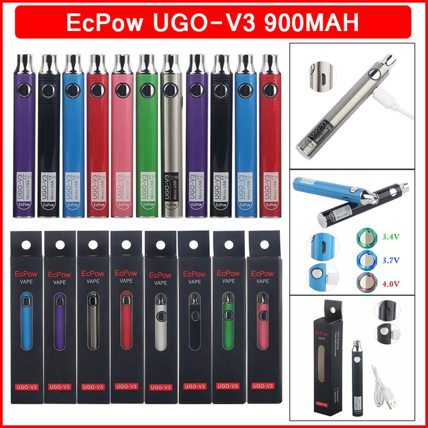 900mAh UGO-V3 510 Thread Preheat Vape Battery VV Variable Voltage Bottom Adjustable Batteries Micro USB Cable E-Cigarettes Vaporizer Pen
900mAh UGO-V3 510 Thread Preheat Vape Battery VV Variable Voltage Bottom Adjustable Batteries Micro USB Cable E-Cigarettes Vaporizer Pen