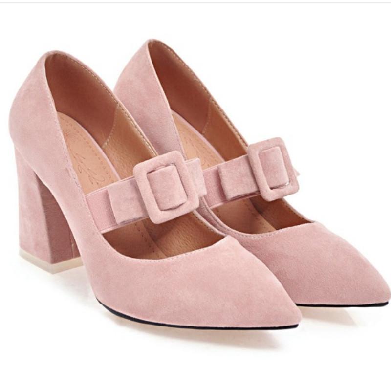 Dress Shoes Fanyuan Flock Square High Heels Wedding Woman Fashion Elegant Work Pointed Toe Women Pumps Solid Big Size 34-46, Light brown
Dress Shoes Fanyuan Flock Square High Heels Wedding Woman Fashion Elegant Work Pointed Toe Women Pumps Solid Big Size 34-46, Light brown