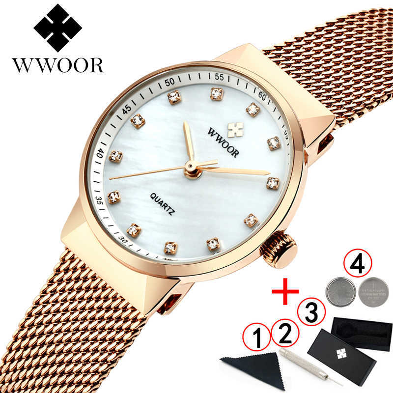 Watches Women Luxury Brand Diamond Rose Gold Watch Fashion ladies watch wristwatches clock Bayan Kol Saati 210707, Silver pink
Watches Women Luxury Brand Diamond Rose Gold Watch Fashion ladies watch wristwatches clock Bayan Kol Saati 210707, Silver pink