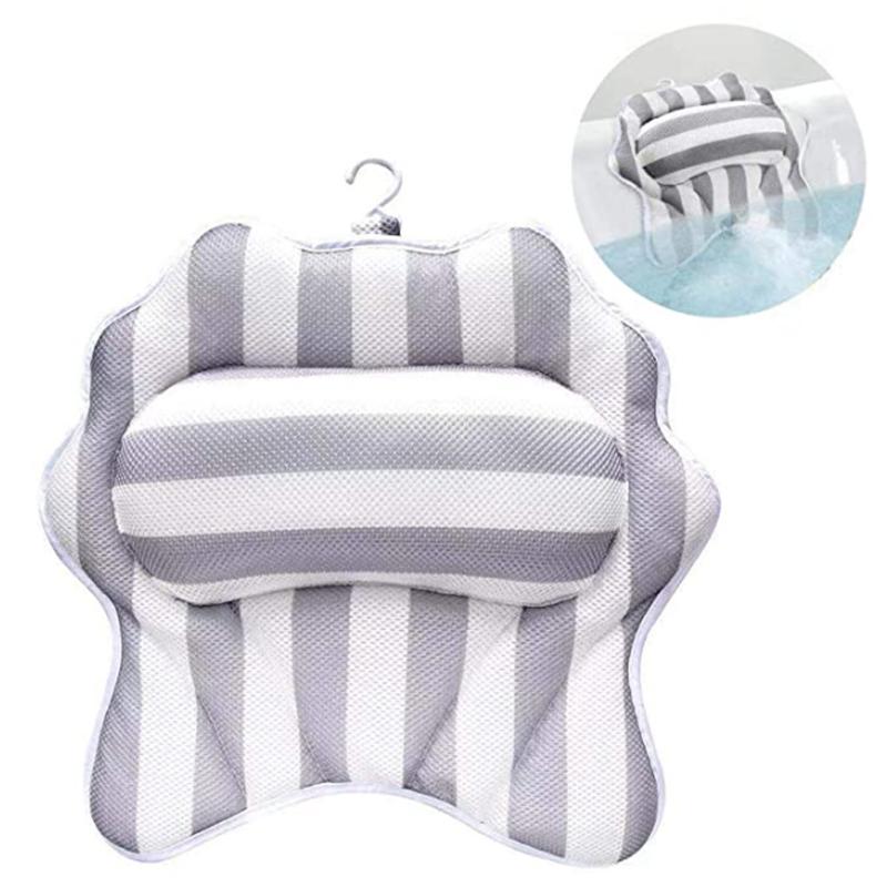 Pillow Bath For Men Women Quick Drying Irregular-Shaped With Sucker Tub Neck And Back Support
Pillow Bath For Men Women Quick Drying Irregular-Shaped With Sucker Tub Neck And Back Support