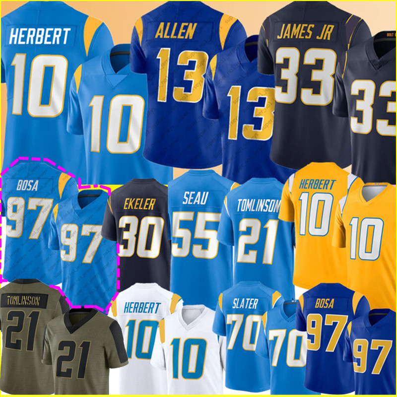 10 Justin Herbert 97 Joey Bosa Jersey Los 33 Angeles Derwin James JR 13 Keenan Allen Football Jerseys LaDainian Tomlinson Austin Ekeler Rashawn Slater Mike Williams, Youth {s-xl} shandian
10 Justin Herbert 97 Joey Bosa Jersey Los 33 Angeles Derwin James JR 13 Keenan Allen Football Jerseys LaDainian Tomlinson Austin Ekeler Rashawn Slater Mike Williams, Youth {s-xl} shandian