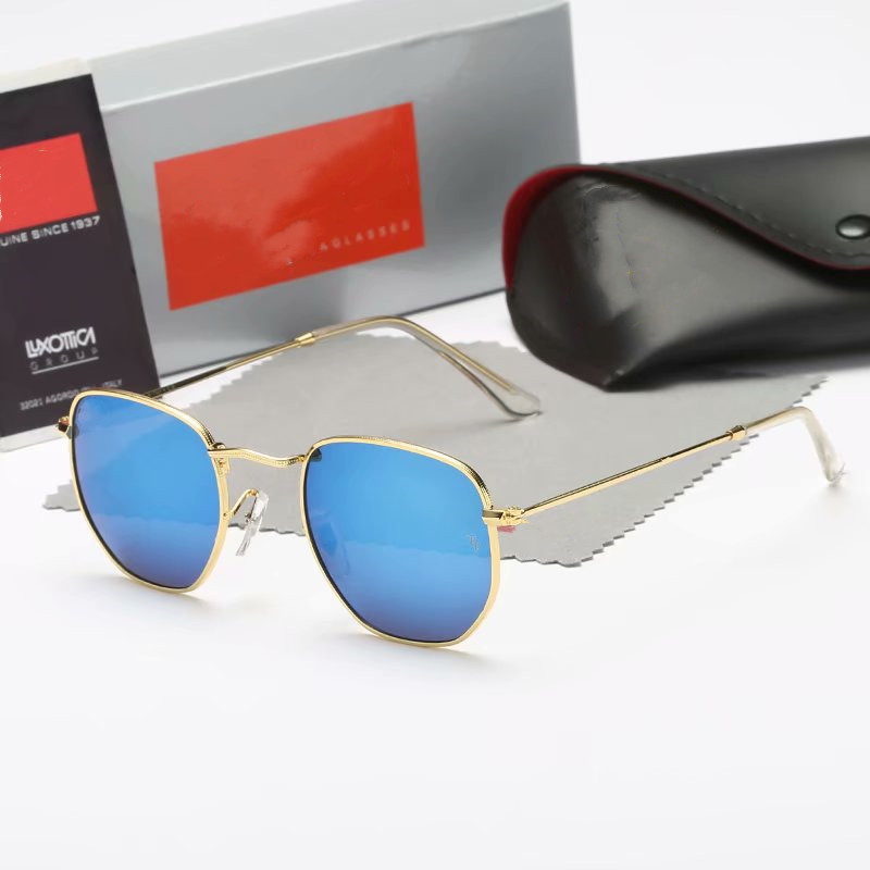 2021 designer Ray Man women's sunglasses Vintage Pilot Brand band UV400 protection ban Ben Wayfarer sunglasses with glasses case 548, White;black
2021 designer Ray Man women's sunglasses Vintage Pilot Brand band UV400 protection ban Ben Wayfarer sunglasses with glasses case 548, White;black