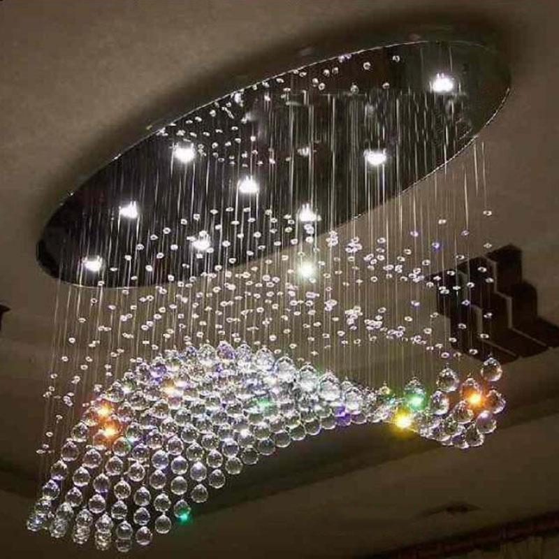Chandeliers M Nice Design D 100% Oval Crystal Wave Lamp Lustre LED Home L800*w200*h600mm , Modern Lighting
Chandeliers M Nice Design D 100% Oval Crystal Wave Lamp Lustre LED Home L800*w200*h600mm , Modern Lighting
