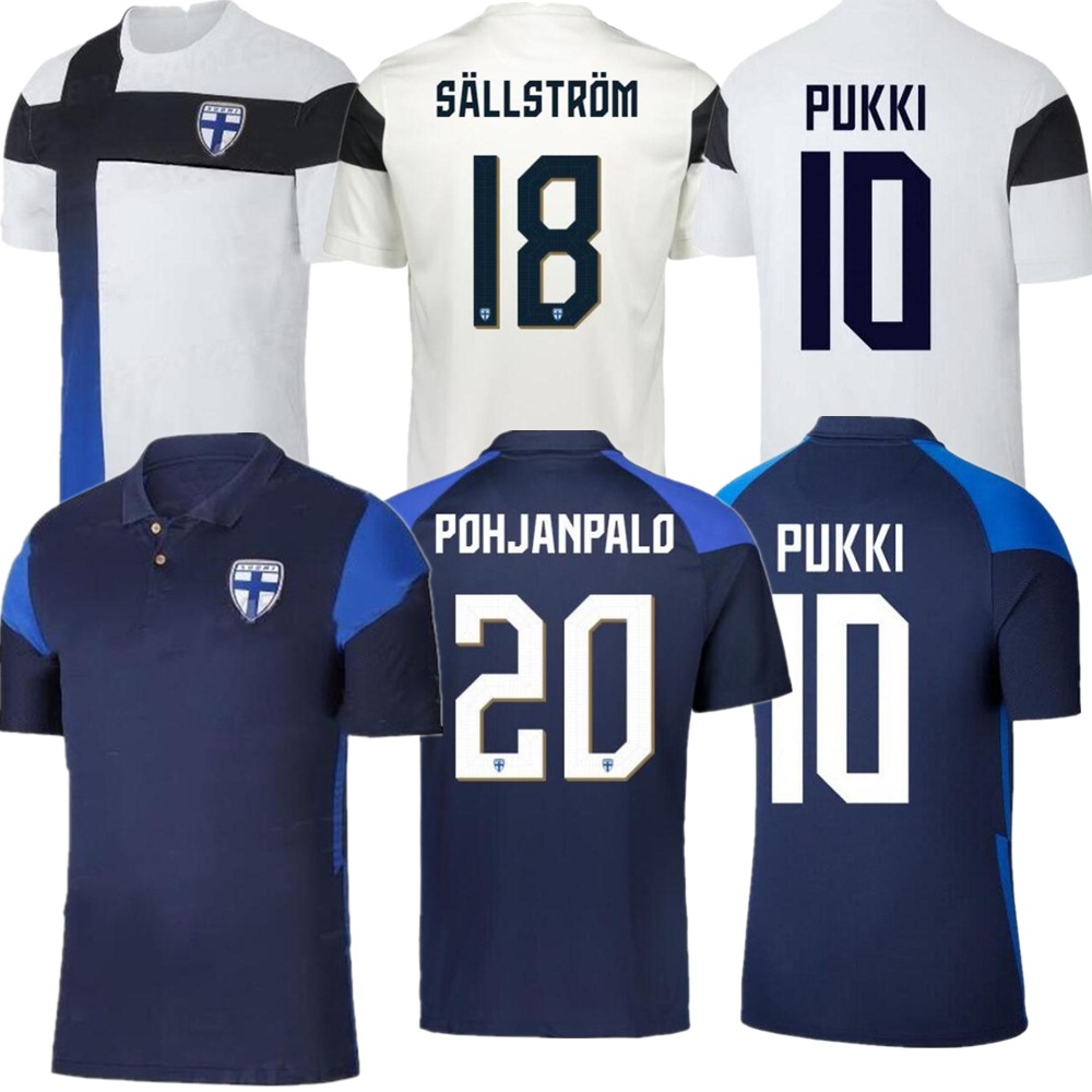 Finland Soccer Jerseys PUKKI SKRABB RAITALA JENSEN LOD Home White Football Shirt Short Sleeve Adult Uniforms, Finland 2020 home
Finland Soccer Jerseys PUKKI SKRABB RAITALA JENSEN LOD Home White Football Shirt Short Sleeve Adult Uniforms, Finland 2020 home
