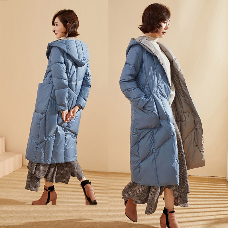 leather Women Coat Long Fashion Female High Quality White Duck Down Jaket Large Windbreak Warm H612, Black
leather Women Coat Long Fashion Female High Quality White Duck Down Jaket Large Windbreak Warm H612, Black