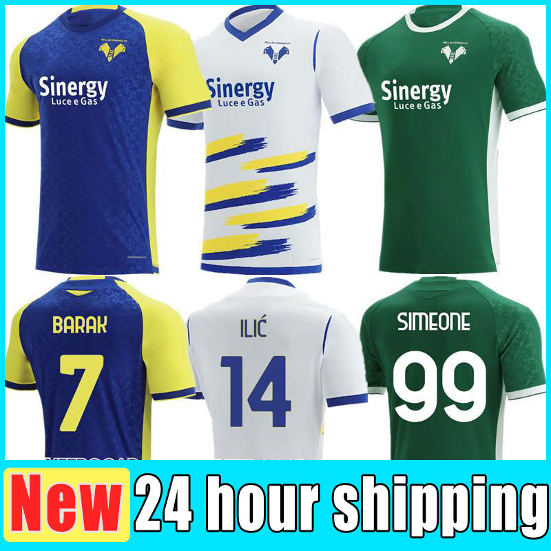 21 22 Hellas Verona soccer jerseys home 2021 2022 SIMEONE ILIC CAPRARI KALINIC LAZOVIC BARAK FARAONI football shirts top thailand quality maglie da calcio 
21 22 Hellas Verona soccer jerseys home 2021 2022 SIMEONE ILIC CAPRARI KALINIC LAZOVIC BARAK FARAONI football shirts top thailand quality maglie da calcio