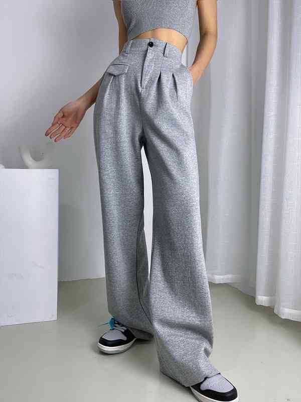 Fashion Women Spring Clothing Stacked Sweatpants Casual Streetwear High-waist Loose Wide Leg Pants, Black;white
Fashion Women Spring Clothing Stacked Sweatpants Casual Streetwear High-waist Loose Wide Leg Pants, Black;white