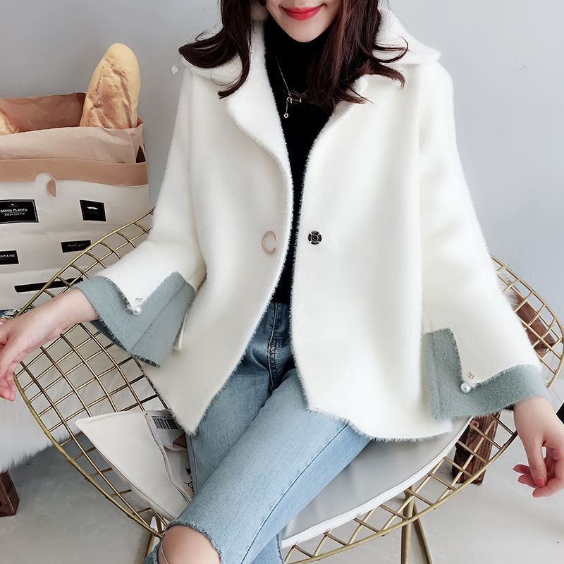 Women's Fur & Faux female sweater fall and winter cardigan jacket solid belt loose pocket thick LR1X, 1# shoe box
Women's Fur & Faux female sweater fall and winter cardigan jacket solid belt loose pocket thick LR1X, 1# shoe box