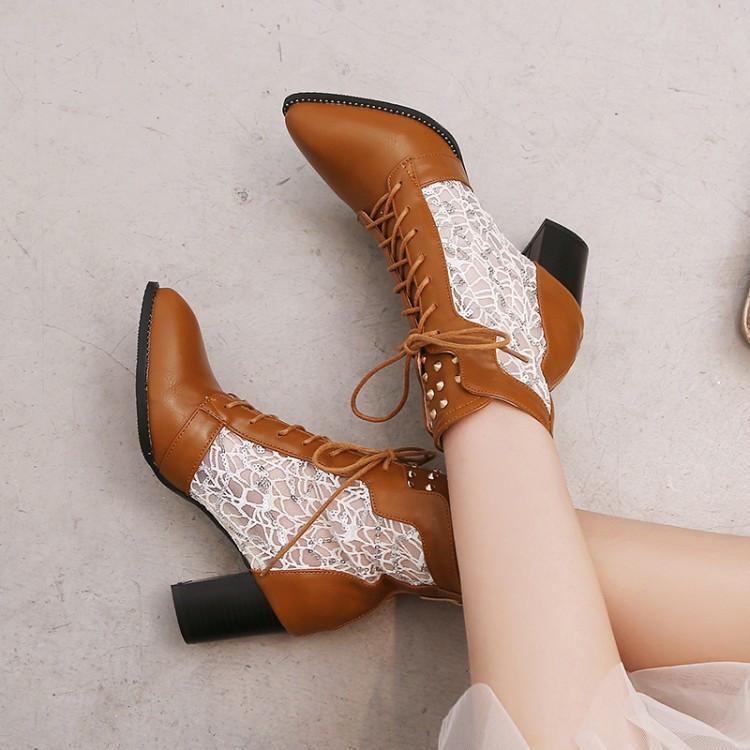Dress Shoes PXELENA 2021 Summer Mesh Ankle Boots Gladiator Sandals Women Breathable Lace Up Chunky Block High Heels Rome Lady, Black
Dress Shoes PXELENA 2021 Summer Mesh Ankle Boots Gladiator Sandals Women Breathable Lace Up Chunky Block High Heels Rome Lady, Black