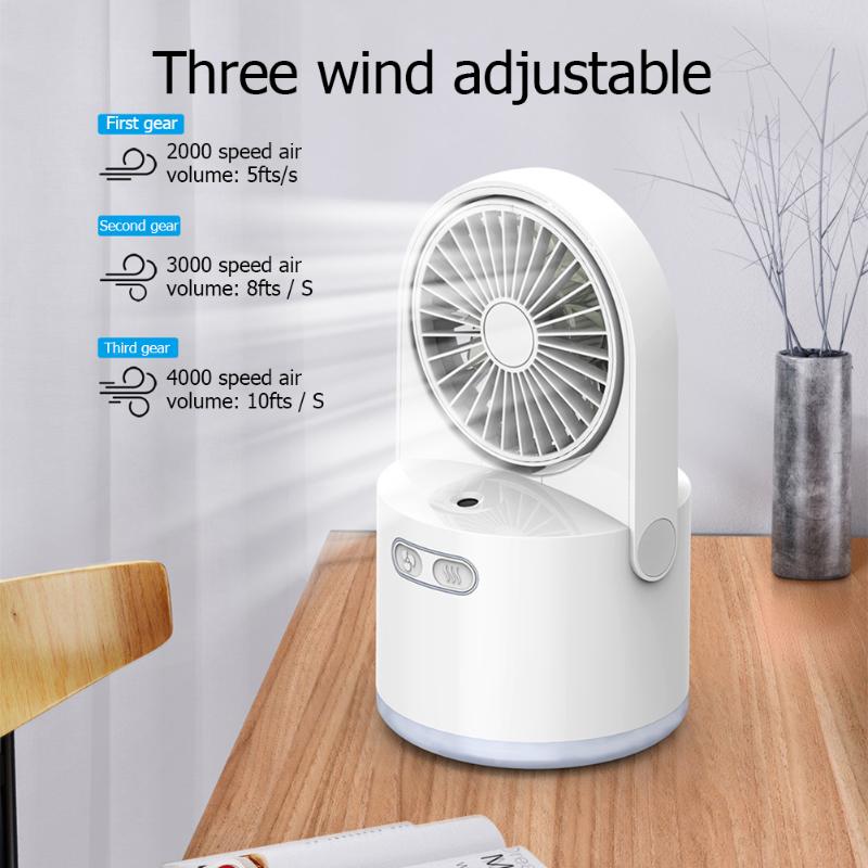 Electric Fans 2 In 1 Mini Humidifier Fan USB Rechargeable Air Cooler Summer Household Office Desktop Water Spray Humidify Misting Cooling
Electric Fans 2 In 1 Mini Humidifier Fan USB Rechargeable Air Cooler Summer Household Office Desktop Water Spray Humidify Misting Cooling
