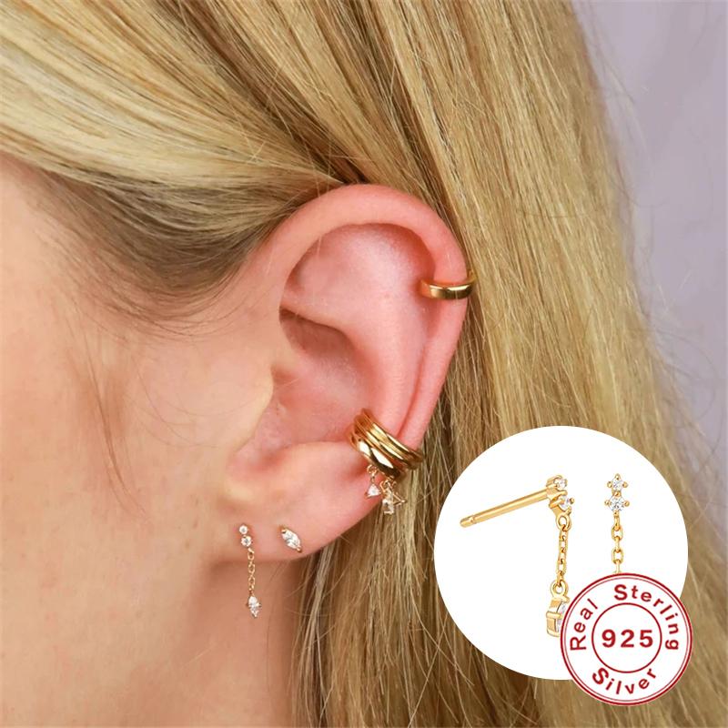Stud Aide 2021 Trend Pendientes Earring 925 Sterling Silver Chain Zircon Horse Eye Pendant Earrings For Wedding Jewelry, Golden;silver
Stud Aide 2021 Trend Pendientes Earring 925 Sterling Silver Chain Zircon Horse Eye Pendant Earrings For Wedding Jewelry, Golden;silver