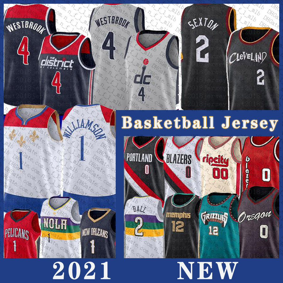 2021 Mens Collin 2 Sexton Russell 4 Westbrook Basketball Jersey Ja 12 Morant Zion 1 Williamson Damian 0 Lillard Jerseys Lonzo 2 Ball Carmelo 00 Anthony stitched, Shown
2021 Mens Collin 2 Sexton Russell 4 Westbrook Basketball Jersey Ja 12 Morant Zion 1 Williamson Damian 0 Lillard Jerseys Lonzo 2 Ball Carmelo 00 Anthony stitched, Shown