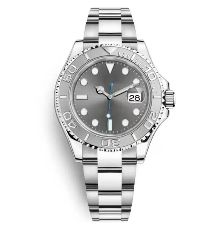 Men's Watch Yacht Style 40mm Black Dial Master Automatic Mechanical Watches Sapphire Glass Classic Folding Strap Super Luminous Waterproof Wristwatch
Men's Watch Yacht Style 40mm Black Dial Master Automatic Mechanical Watches Sapphire Glass Classic Folding Strap Super Luminous Waterproof Wristwatch