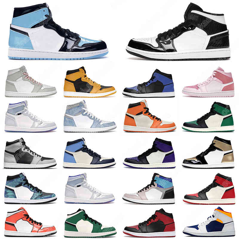 1s jumpman basketball shoes high OG mid 1 men women Pine Green Patent Gold Toe Chicago Dark Mocha Racer Blue Silver University Royal air jordan, Color#16
1s jumpman basketball shoes high OG mid 1 men women Pine Green Patent Gold Toe Chicago Dark Mocha Racer Blue Silver University Royal air jordan, Color#16