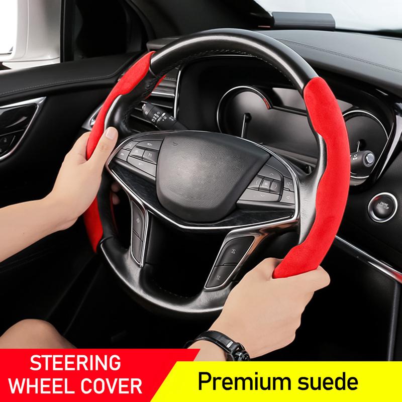 Steering Wheel Covers Universal Car Cover Winter Suede Anti-skid Plush Protection Kit Accessories
Steering Wheel Covers Universal Car Cover Winter Suede Anti-skid Plush Protection Kit Accessories