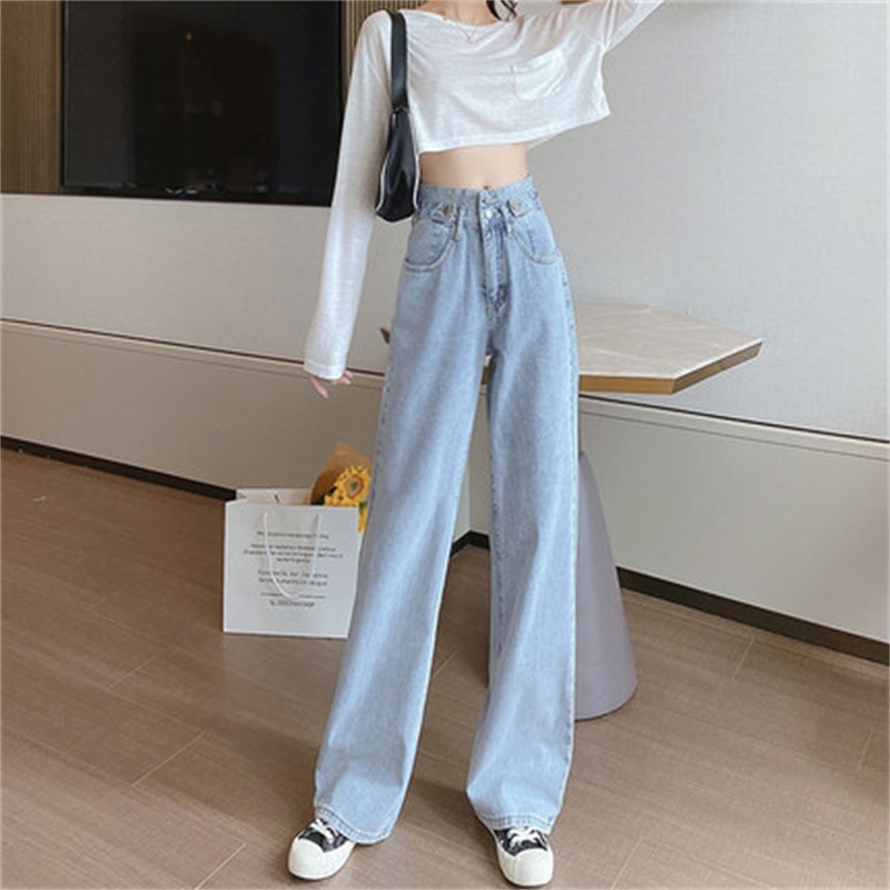 Pant's trousers ninth pants spring and autumn beam mouth all-match casual sports loose slim fit 211124