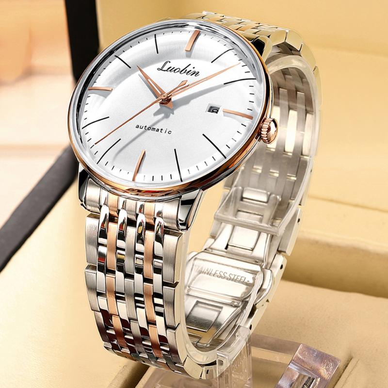 Wristwatches Luobin Watch Men's Mechanical Top Automatic Watches Fashion Business Luminous Waterproof Wristwatch 2021, C3
Wristwatches Luobin Watch Men's Mechanical Top Automatic Watches Fashion Business Luminous Waterproof Wristwatch 2021, C3