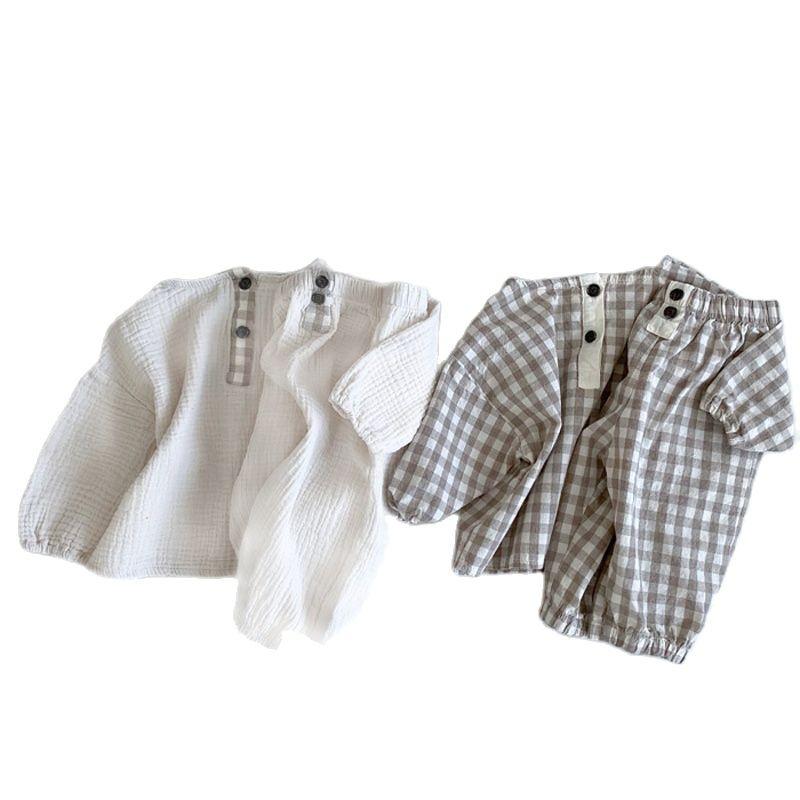 Clothing Sets YUMYAM Spring Autumn Cute Cartoon Pattern Clothes Set Born Baby Girls Boys Long Sleeve Tops And Cotton Linen Solid Pants 2Pcs, White
Clothing Sets YUMYAM Spring Autumn Cute Cartoon Pattern Clothes Set Born Baby Girls Boys Long Sleeve Tops And Cotton Linen Solid Pants 2Pcs, White