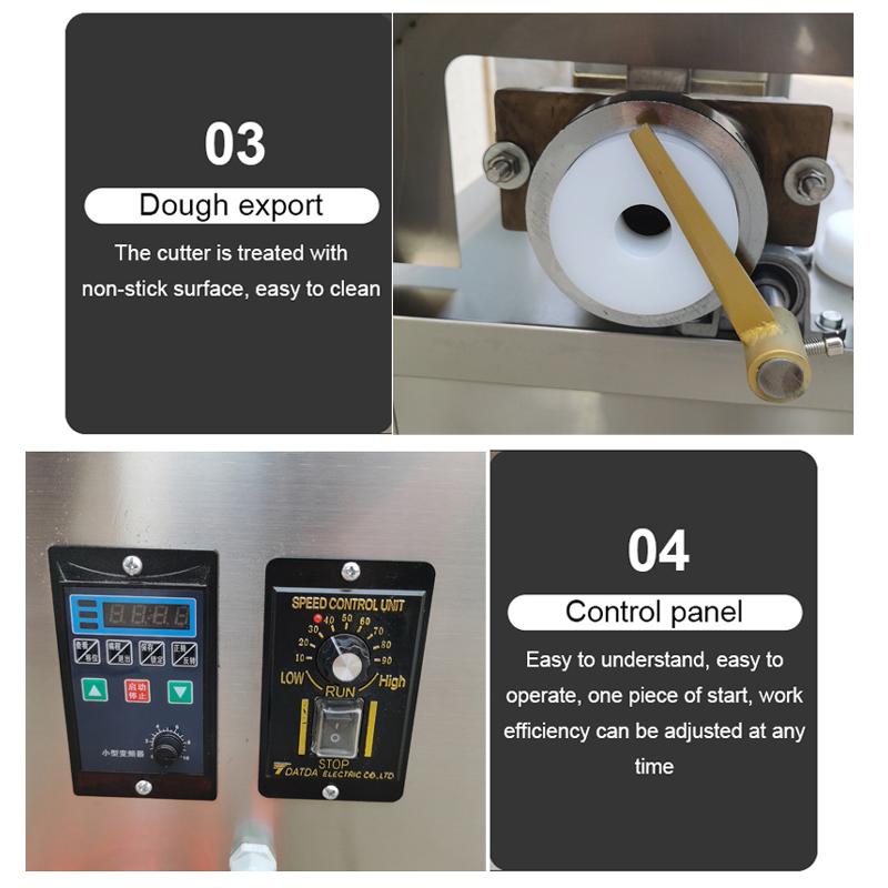 Commercial Multi-functional Dough Divider Machines For Stuffing Biscuit Panel Pizza Dough Cutting Machine
