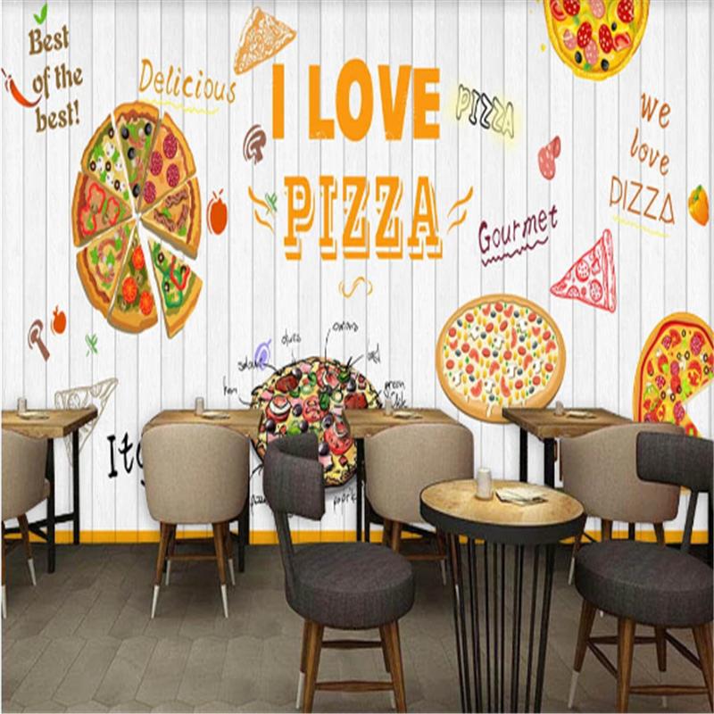Custom Burger Pizza Fast Restaurant Industrial Decor Wooden Wall Background Mural Wallpaper 3D Snack Bar Paper Wallpapers, Canvas
Custom Burger Pizza Fast Restaurant Industrial Decor Wooden Wall Background Mural Wallpaper 3D Snack Bar Paper Wallpapers, Canvas