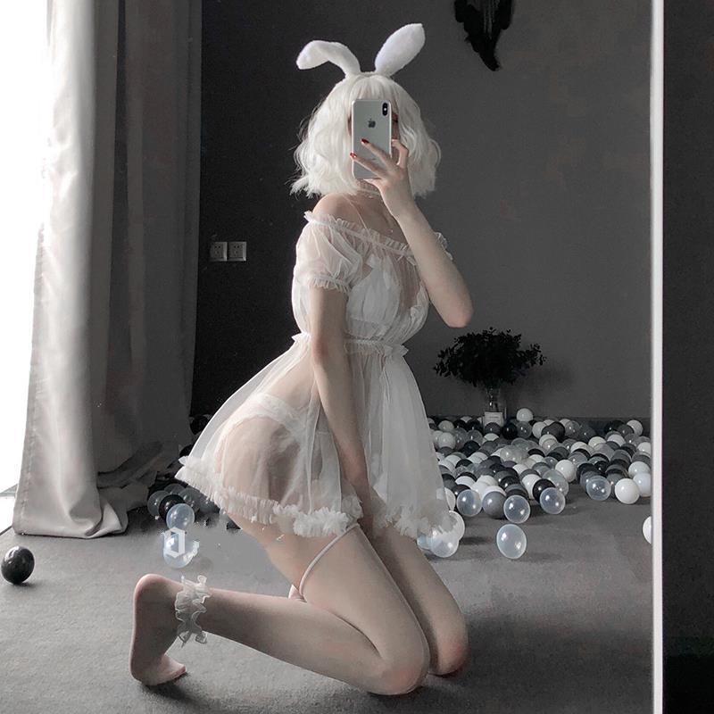 kawaii women sleepwear princess nightwear one word shoulder nightclub tulle seductive perspective sleeping dress womens nightgown, Black;red
kawaii women sleepwear princess nightwear one word shoulder nightclub tulle seductive perspective sleeping dress womens nightgown, Black;red