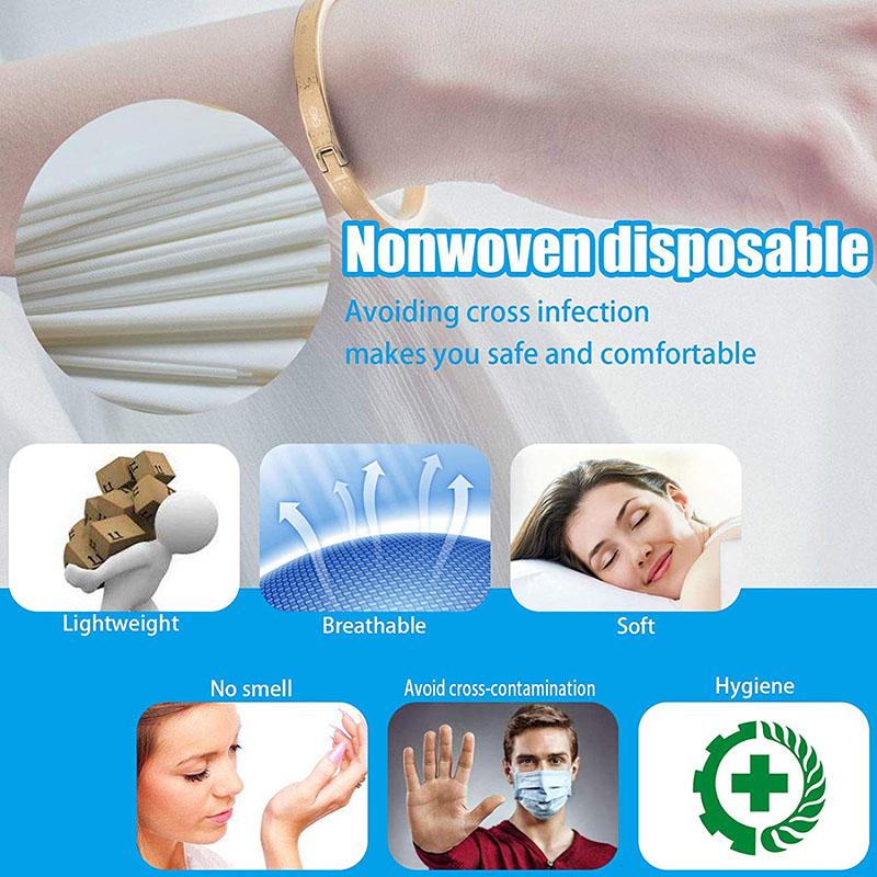 Sheets & Sets 10/20 PCS Spa Bed Disposable Massage Table Sheet Waterproof Cover Non-Woven Fabric, 180 X 80 CM