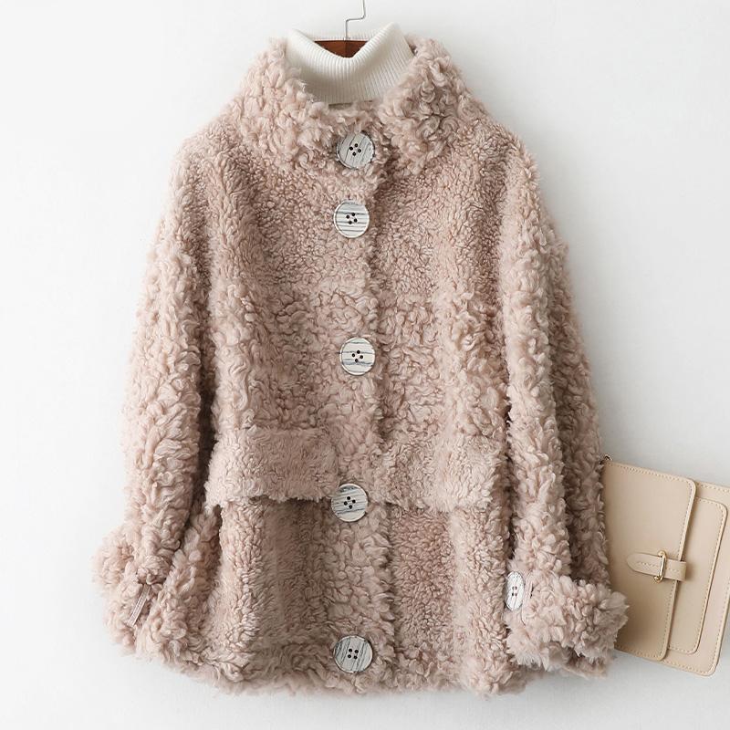 Women's Fur & Faux Women Winter Real Wool Coat Jacket Female Girl Sheep Shearing Coats Lady Parka Overcoats A79253, Black
Women's Fur & Faux Women Winter Real Wool Coat Jacket Female Girl Sheep Shearing Coats Lady Parka Overcoats A79253, Black