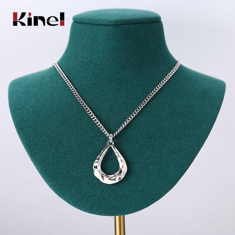 Kinel Genuine 925 Sterling Silver Oval Pendant Necklace Vintage Sweater Chain For Women Luxury Fine Jewelry1
Kinel Genuine 925 Sterling Silver Oval Pendant Necklace Vintage Sweater Chain For Women Luxury Fine Jewelry1