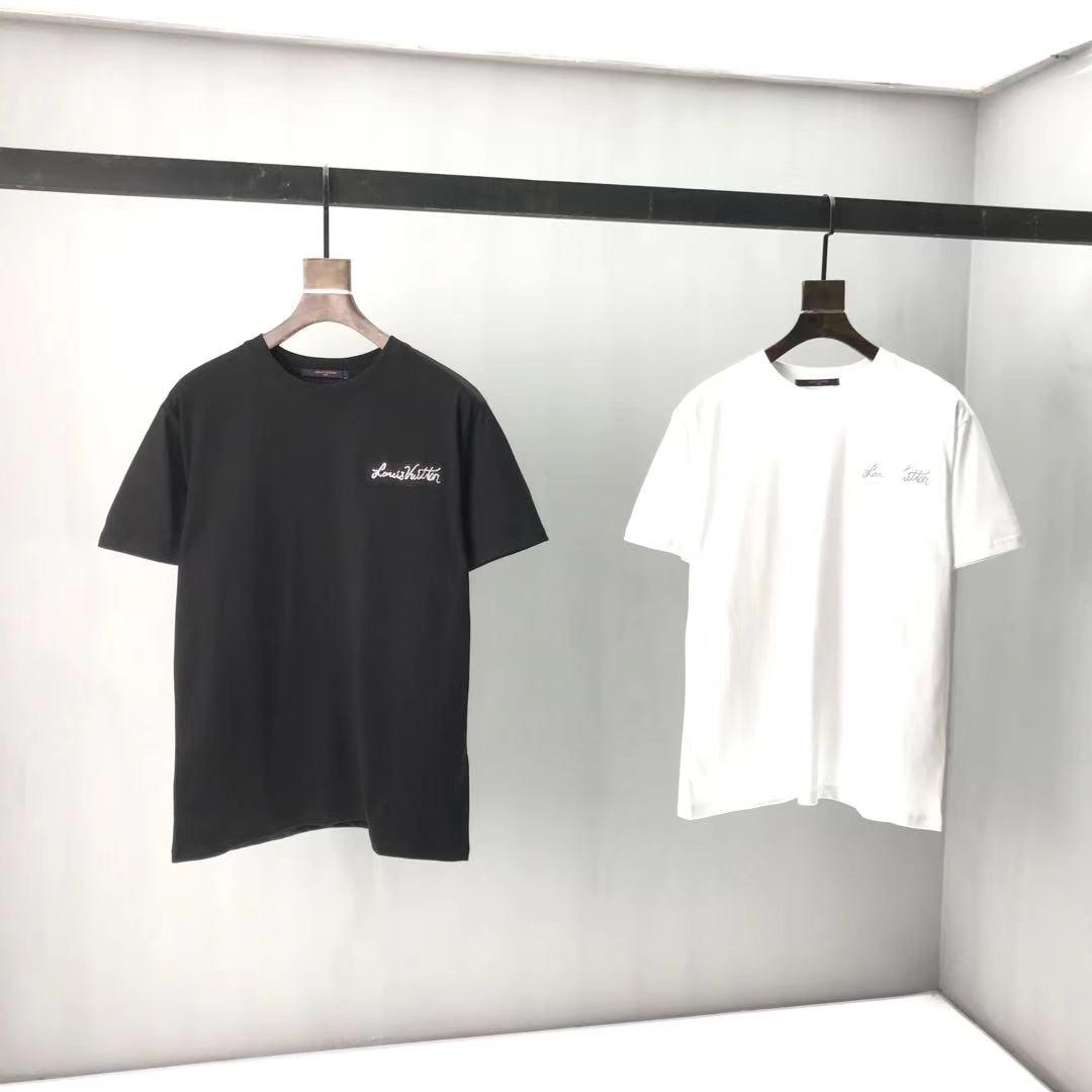 2021ss spring and summer new high grade cotton printing short sleeve round neck panel T-Shirt Size: m--xl-xxl-xxxl Color: black white 576
2021ss spring and summer new high grade cotton printing short sleeve round neck panel T-Shirt Size: m--xl-xxl-xxxl Color: black white 576