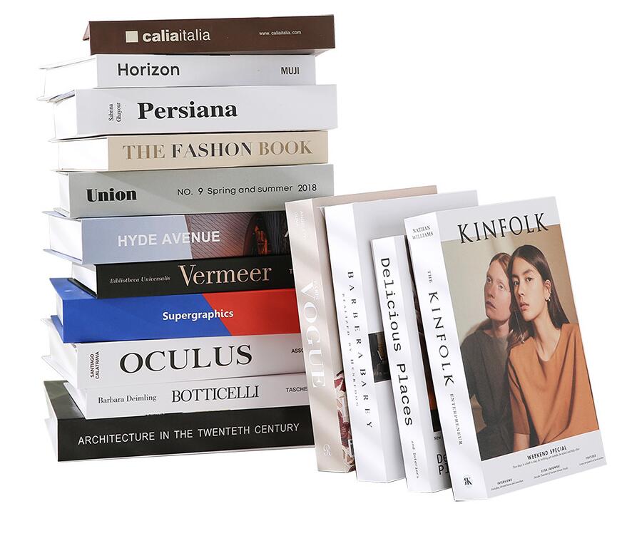 Modern Simulation Fashion Book Home Decor Club Hotel Model Room Study Soft Fake Book Decoration For Women's Living Room Props#286
Modern Simulation Fashion Book Home Decor Club Hotel Model Room Study Soft Fake Book Decoration For Women's Living Room Props#286