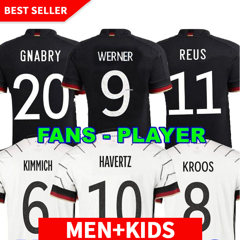 Germany soccer jersey 2020 2021 Player version HUMMELS KROOS GNABRY WERNER DRAXLER REUS MULLER GOTZE European Cup football shirt uniforms men + kids kit, 2021 away suit
Germany soccer jersey 2020 2021 Player version HUMMELS KROOS GNABRY WERNER DRAXLER REUS MULLER GOTZE European Cup football shirt uniforms men + kids kit, 2021 away suit