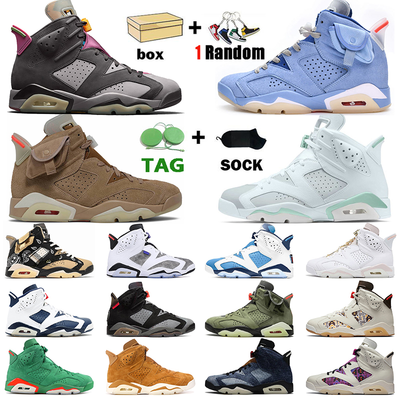 Jumpman 6s Basketball Shoes Men Women Travis Tiffany Blue 6 UNC Gold Hoops Bordeaux British Khaki Cactus Jack Carmine Black White Retro Scotts Air JORDÁN Sneakers Off, Protection box
Jumpman 6s Basketball Shoes Men Women Travis Tiffany Blue 6 UNC Gold Hoops Bordeaux British Khaki Cactus Jack Carmine Black White Retro Scotts Air JORDÁN Sneakers Off, Protection box