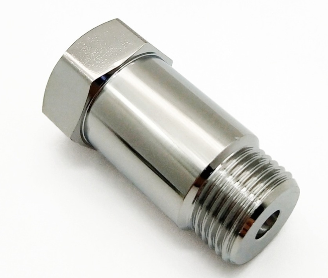 part 2pcs Exhaust Oxygen Sensor Lambda 45mm O2 M18 x15 Extension Spacer Iron Plating Nickel Extender