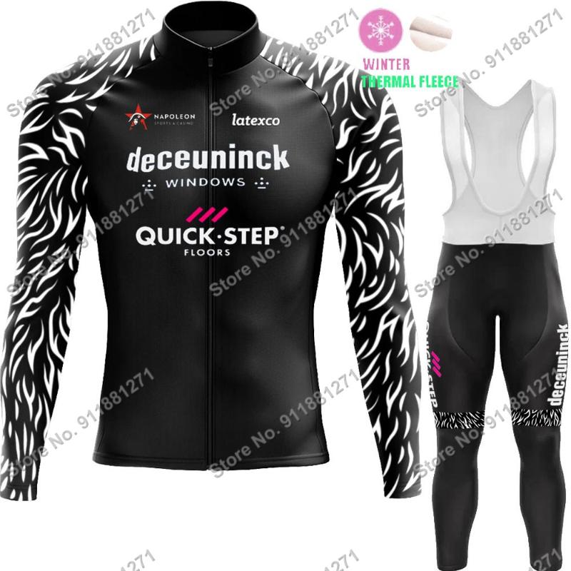Racing Sets Winter Quick Step Team 2022 Black Cycling Jersey Set Clothing Suit Mens Long Sleeve MTB Bike Road Pants Bib Ropa Ciclismo, Black;blue
Racing Sets Winter Quick Step Team 2022 Black Cycling Jersey Set Clothing Suit Mens Long Sleeve MTB Bike Road Pants Bib Ropa Ciclismo, Black;blue
