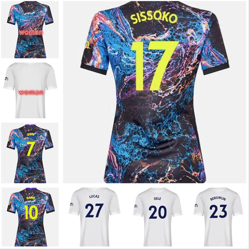 Women 21 22 tottenham BALE soccer jerseys REGUILON spurs football shirt 2021 2022 top kits KANE DELE Camiseta de futbol SON maillot foot, Black
Women 21 22 tottenham BALE soccer jerseys REGUILON spurs football shirt 2021 2022 top kits KANE DELE Camiseta de futbol SON maillot foot, Black