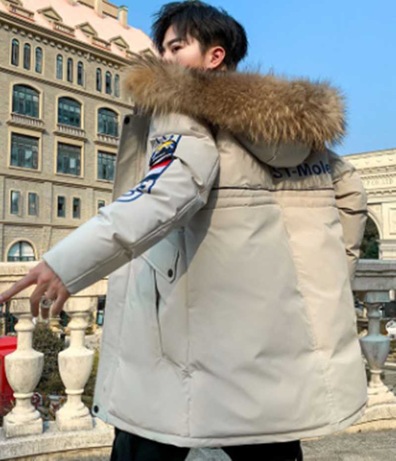 2020 New Style Men Down Jacket Winter Medium Long Cotton Padded Monclair Tooling Thickened Wool Collar Trend Coat, 01
2020 New Style Men Down Jacket Winter Medium Long Cotton Padded Monclair Tooling Thickened Wool Collar Trend Coat, 01