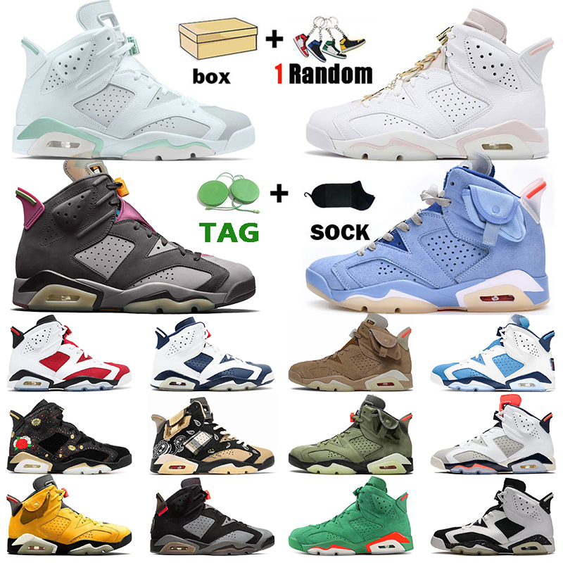 With Box Jumpman 6s 6 Basketball Shoes Men Women UNC Gold Hoops Bordeaux Travis Tiffany Blue Off British Khaki Olympic White Retro Scotts Air JORDÁN Sneakers, Protection box
With Box Jumpman 6s 6 Basketball Shoes Men Women UNC Gold Hoops Bordeaux Travis Tiffany Blue Off British Khaki Olympic White Retro Scotts Air JORDÁN Sneakers, Protection box