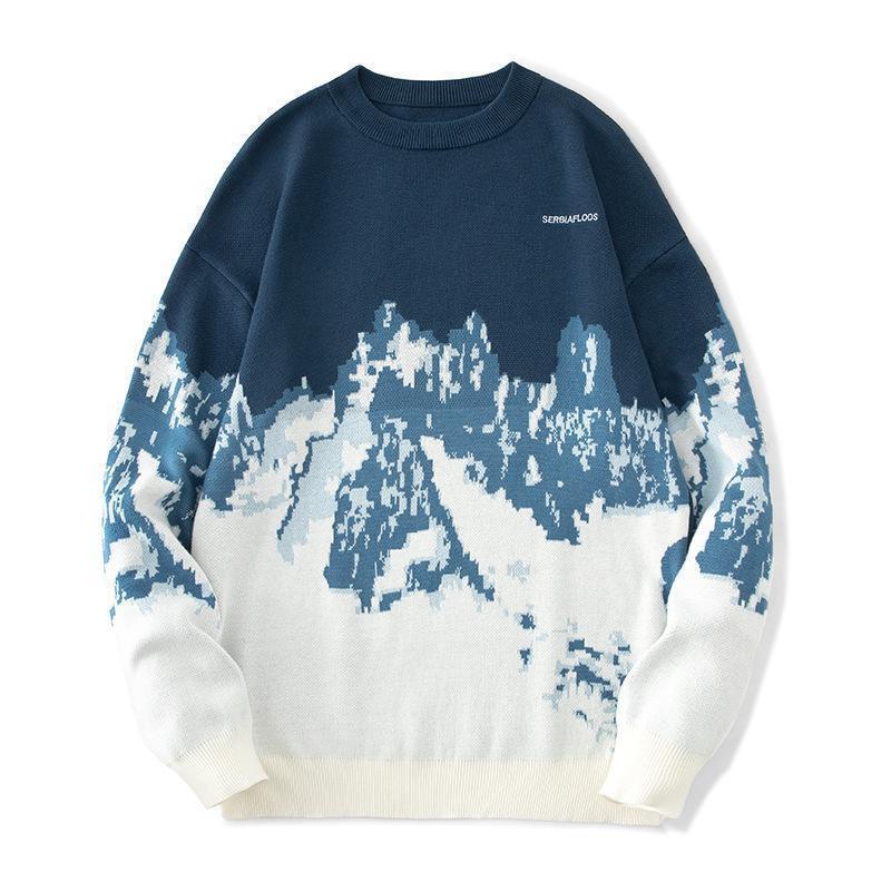 Men's Sweaters 21 Style Men Hip Hop Streetwear Knitted Sweater Embroidery Vintage Snow Harajuku Pullover 2022 -40, White;black
Men's Sweaters 21 Style Men Hip Hop Streetwear Knitted Sweater Embroidery Vintage Snow Harajuku Pullover 2022 -40, White;black