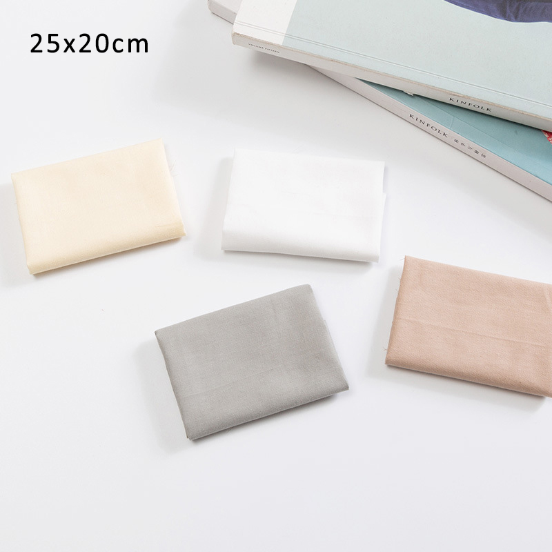 4Pieces/Set Cartoon Pattern 25*20CM Cotton Nice Gift for Household Multicolor Multi Purpose DIY Sewing Craft Patchwork Cloth