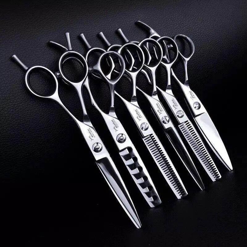 Hair Scissors Professional Hairdressing Willow Leaf Curling Flat No Trace Teeth