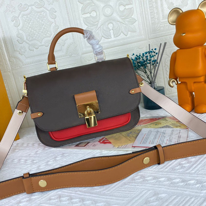 M44548 M44353 women VAUGIRARD shoulder bag luxurys designer classic metal Lock fashion lady leather messenger bags purse flap handbag M44354, Brown flower/red inside
M44548 M44353 women VAUGIRARD shoulder bag luxurys designer classic metal Lock fashion lady leather messenger bags purse flap handbag M44354, Brown flower/red inside