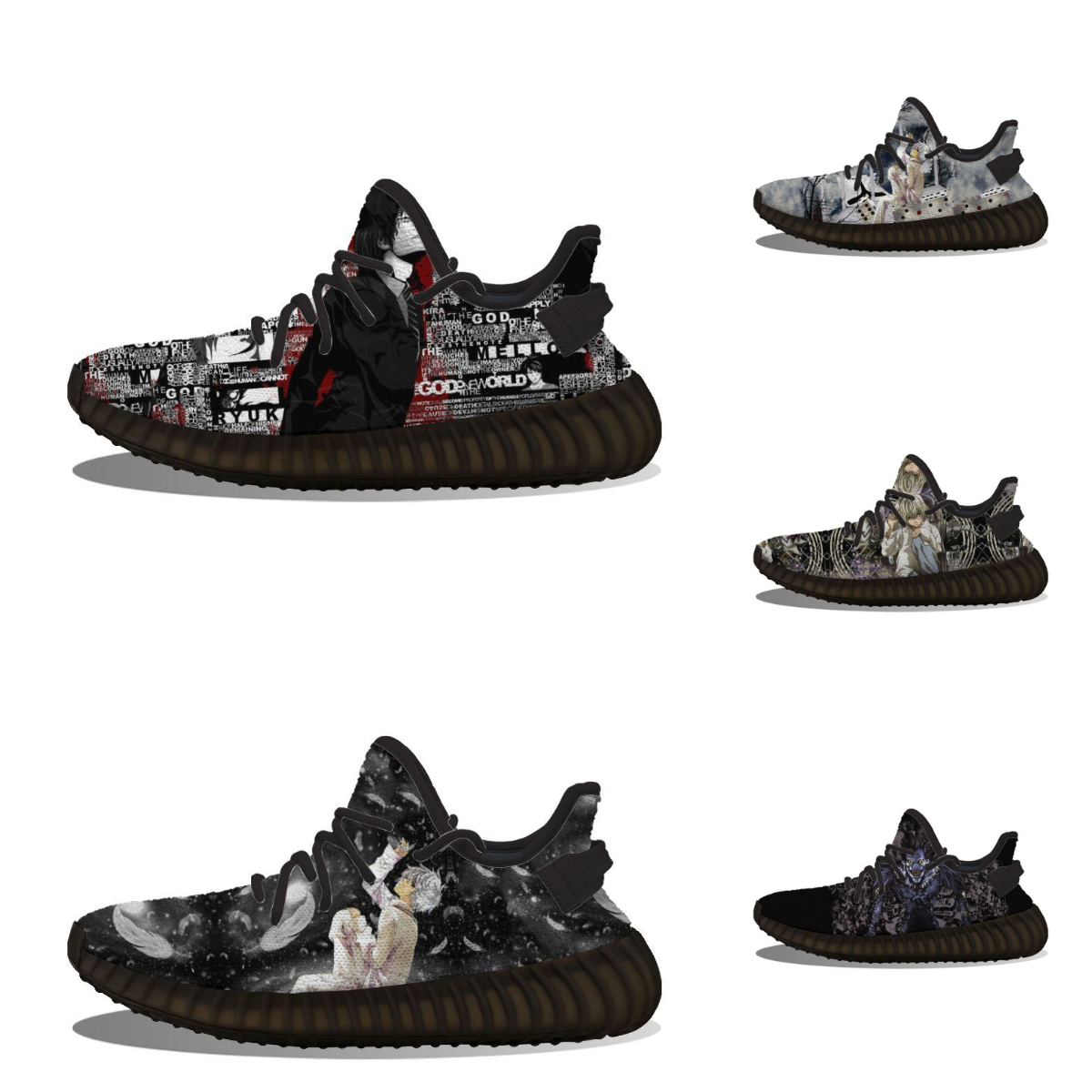 Wholesale Custom Printing Running Shoes Death Note Yagami Light Men Womens Casual Outdoor Sports Sneakers Walking Gym Trainers Slip Lightwei
Wholesale Custom Printing Running Shoes Death Note Yagami Light Men Womens Casual Outdoor Sports Sneakers Walking Gym Trainers Slip Lightwei