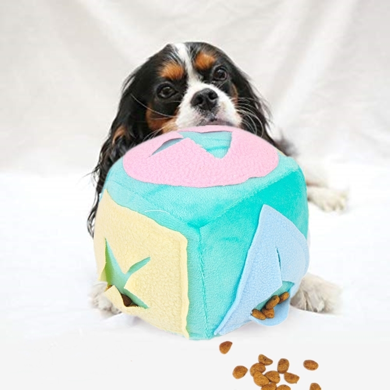 Dog Nosework Snuffle Toy Dog Puppy Sniffing Ball IQ Treat Feeding Toys Food Dispensing Pet Biting Ball Intelligence Training Toy