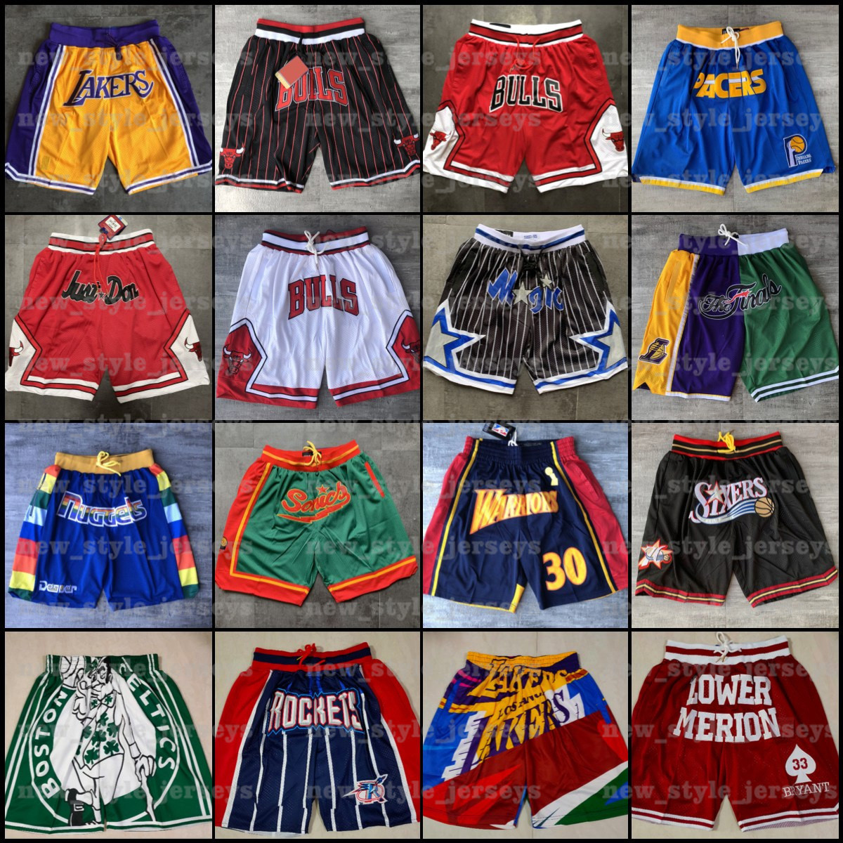 Just Don Team Basketball Short Sport Shorts Hip Pop Pant With Pocket Zipper Sweatpants Blue White Black Red Men Stitched Mitchell & Ness
Just Don Team Basketball Short Sport Shorts Hip Pop Pant With Pocket Zipper Sweatpants Blue White Black Red Men Stitched Mitchell & Ness