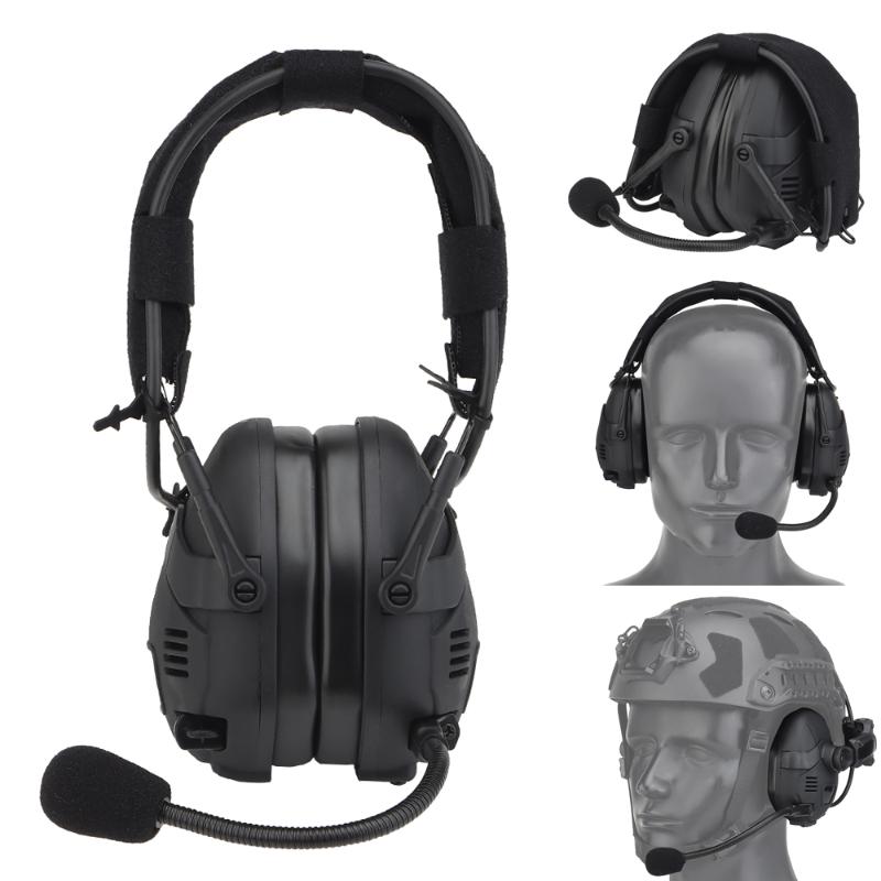 Tactical Accessories Noise Reduction Headset Sound Pickup Shooting Military Helmets USB Recharable Paintball CS Protective Headphone
Tactical Accessories Noise Reduction Headset Sound Pickup Shooting Military Helmets USB Recharable Paintball CS Protective Headphone