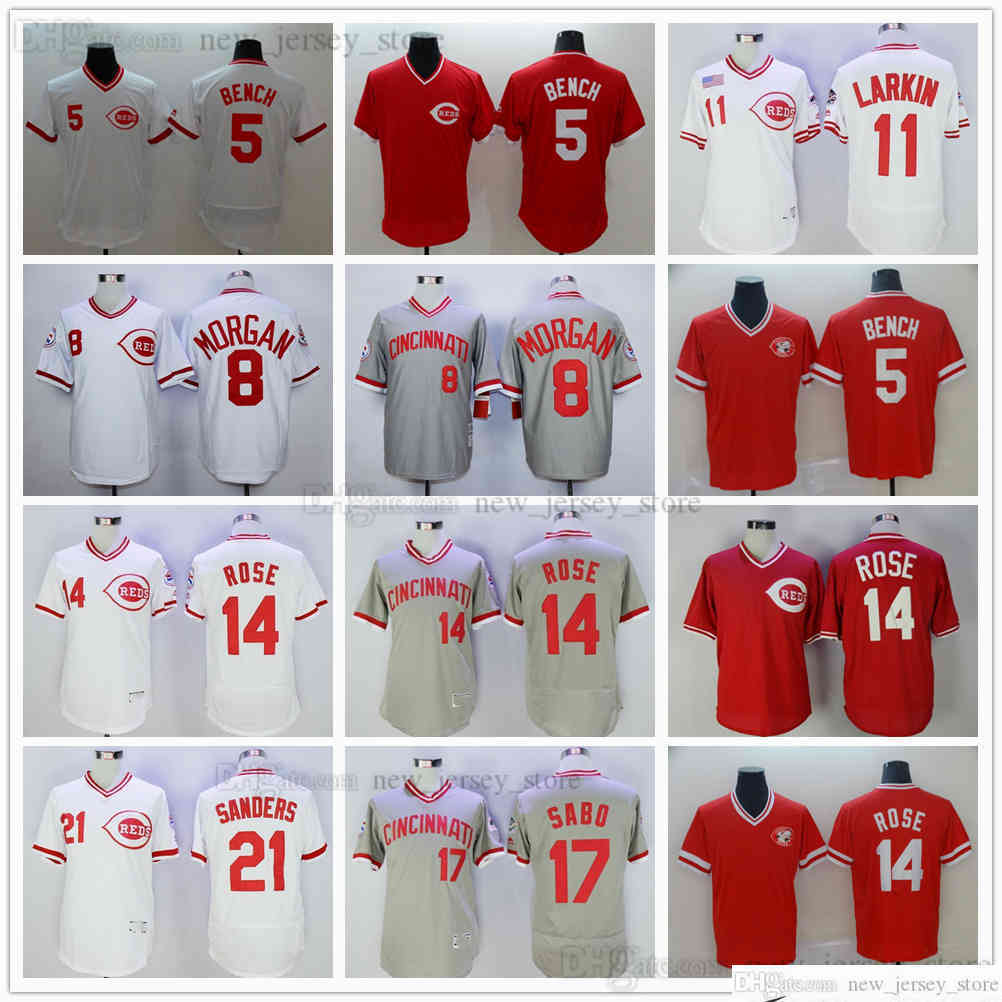 Retro Baseball 14 Pete Rose Jerseys 5 Johnny Bench 11 Barry Larkin 17 Chris Sabo 8 Joe Morgan 21 Deion Sanders Stitched Jersey Man Women Kids Youth, Blue;black
Retro Baseball 14 Pete Rose Jerseys 5 Johnny Bench 11 Barry Larkin 17 Chris Sabo 8 Joe Morgan 21 Deion Sanders Stitched Jersey Man Women Kids Youth, Blue;black
