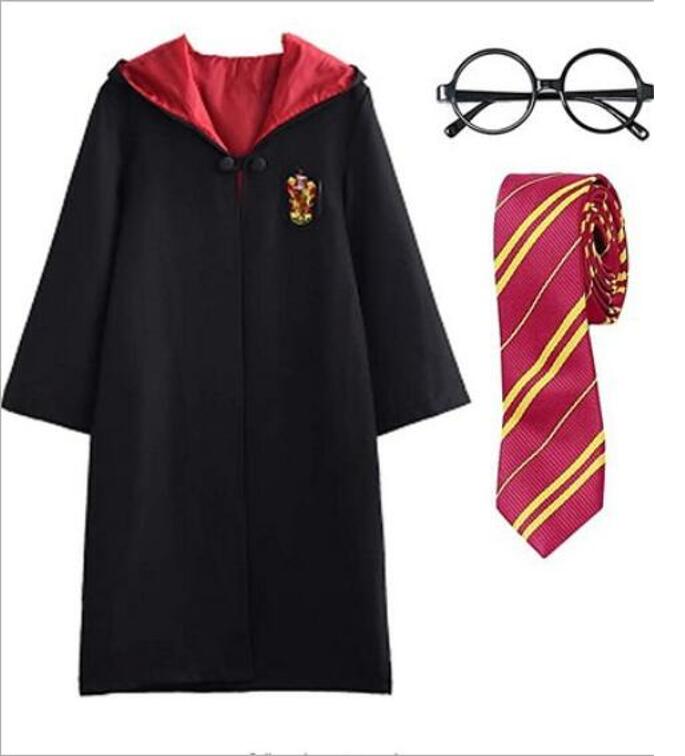 3pcs/set Kids Adult Special Occasions Clothing Cosplay Halloween Costume Magic Robe School Uniform Cloak + Glasses - Tie, Blue
3pcs/set Kids Adult Special Occasions Clothing Cosplay Halloween Costume Magic Robe School Uniform Cloak + Glasses - Tie, Blue