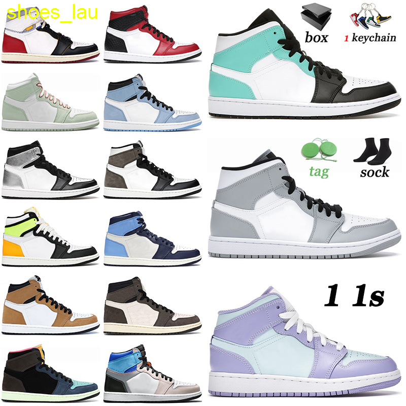 Jumpman 1 1s Original With Box Basketball Shoes White Smoke Grey Purple Aqua Off Mens Women Pollen Seafoam Sneakers Trainers Retro Jodan
Jumpman 1 1s Original With Box Basketball Shoes White Smoke Grey Purple Aqua Off Mens Women Pollen Seafoam Sneakers Trainers Retro Jodan