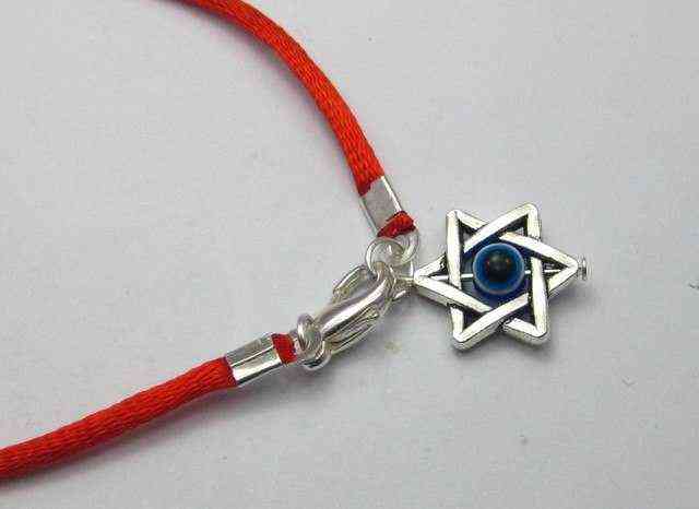 10 Mixed Kabbalah Hand Charms Red String Good Luck Bracelets 211124